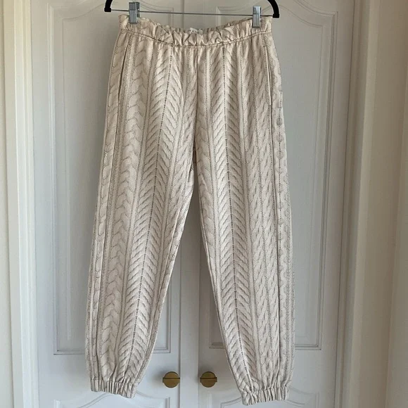 rag & bone women’s Faux Cable Joggers - Picture 2 of 7